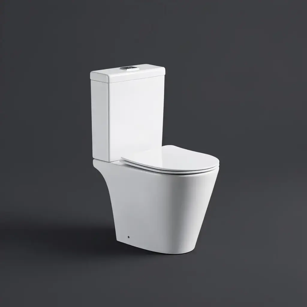 [56141] 600*390*805mm Rocca Tornado Rimless Toilet Suite