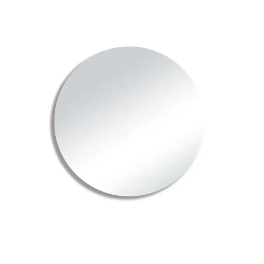 [85012/PM600] 600mm Pencil Edge Round Plain Mirror