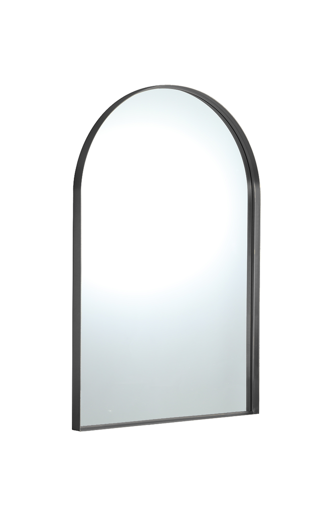 [55923] 600X900X35mm Gun Metal Arco Frame Mirror