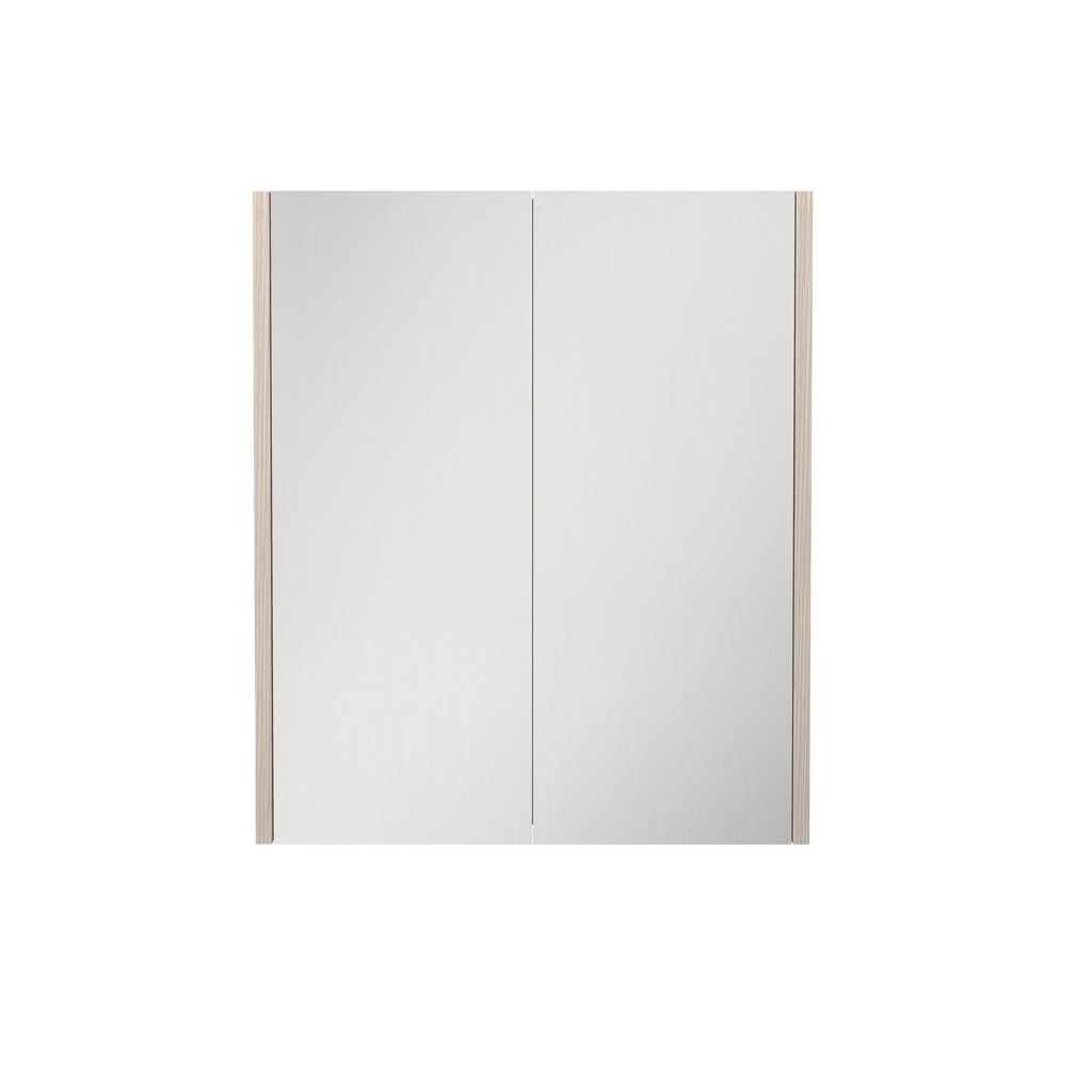 [55655] 600×720×150mm Coastal Oak Camden Pencil Edge Shaving Cabinet