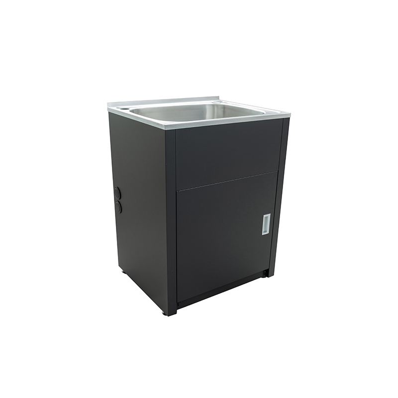 [55867] 610Wx510Dx870Hmm 46 Litre Laundry Tub & Cabinet
