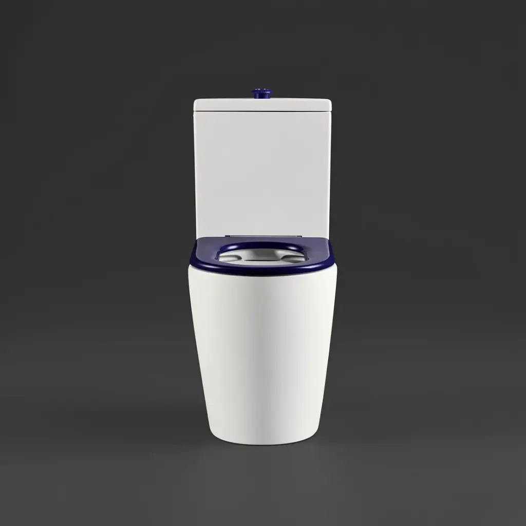 [55668] 650×380×800mm Hadden Wall Faced Toilet Suite Rimless Flush