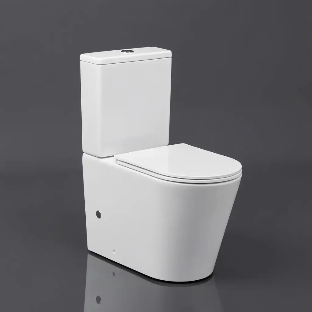 [50354] 665*370*845mm Vera Back To Wall Toilet Suite (Tornado) With Slim Uf Seat Cover