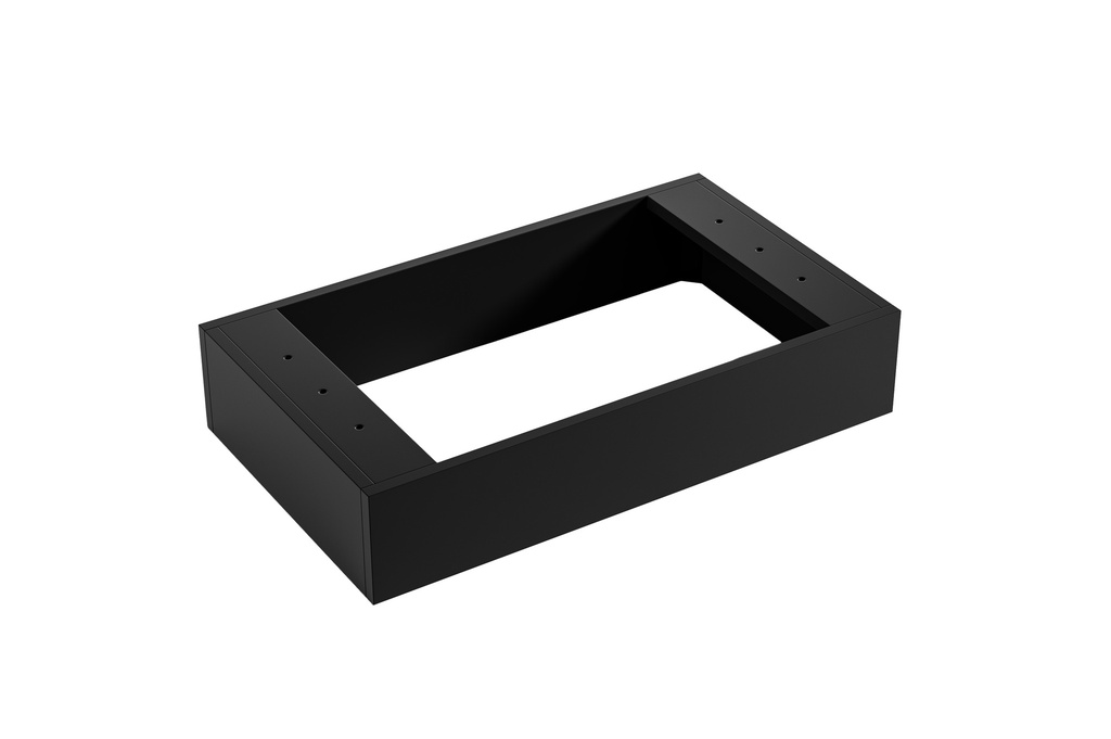 [56697] 740X340X150 Matte Black Kickboard