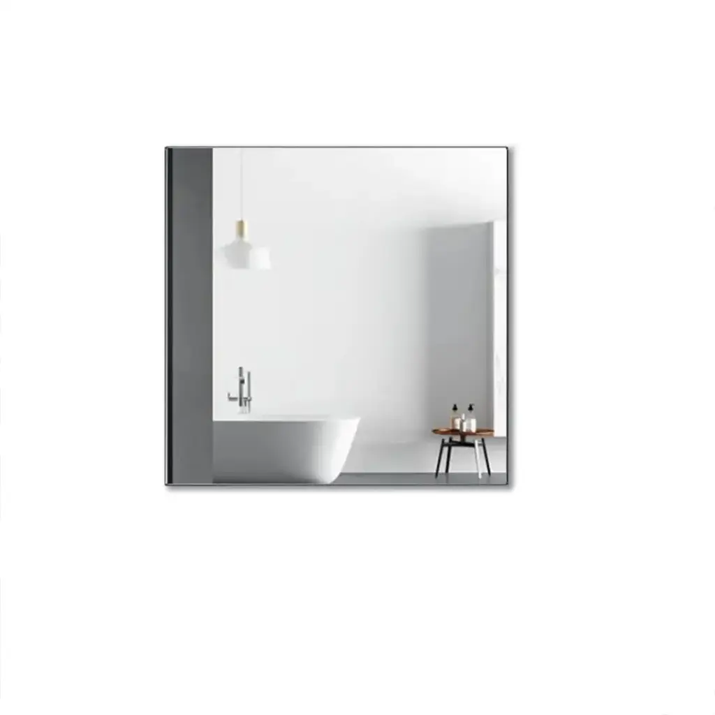 750X750mm Pencil Edge Square Plain Mirror