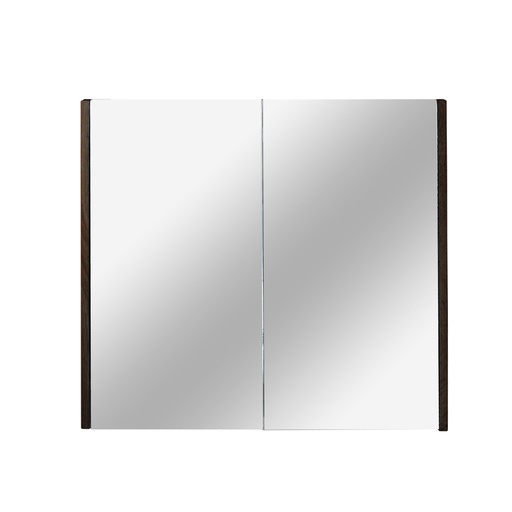[93082/QSV750DG] 750mm Dark Grey MDF 2 Doors Pencil Edge Shaving Cabinet
