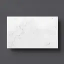 750x465x20mm Quartz Stone Top Gloss White Marble Look Silica-Free Caesarstone Benchtop