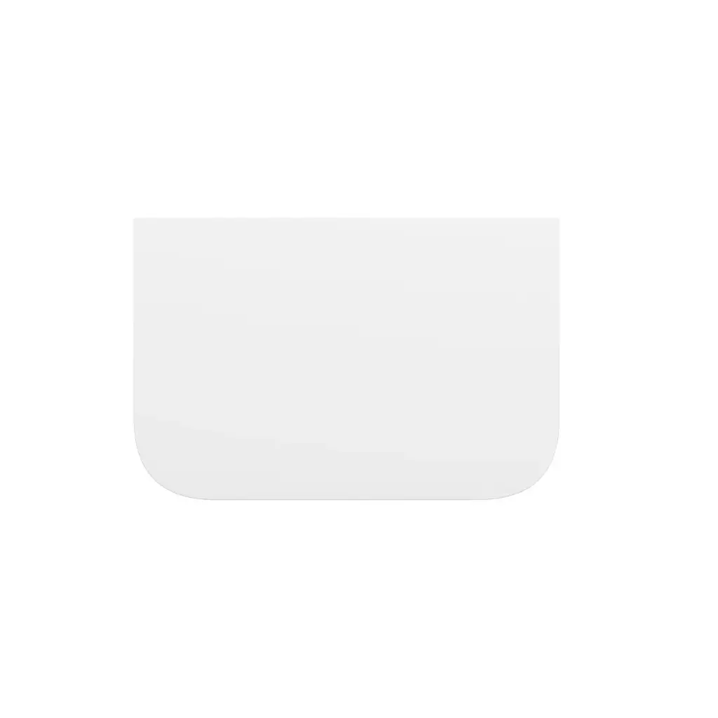 [90211/KC75ST-MW] 750mm Matte White Stone Top Rounded Corner Benchtop