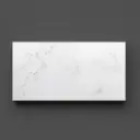 900x465x20mm Quartz Stone Top Gloss White Marble Look Silica-Free Caesarstone Benchtop