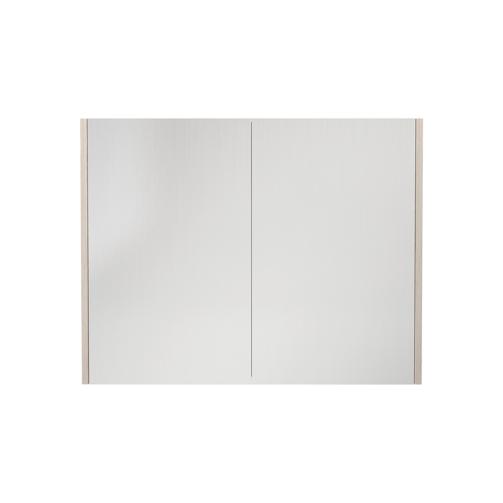 [55657] 900×720×150mm Coastal Oak Camden Pencil Edge Shaving Cabinet