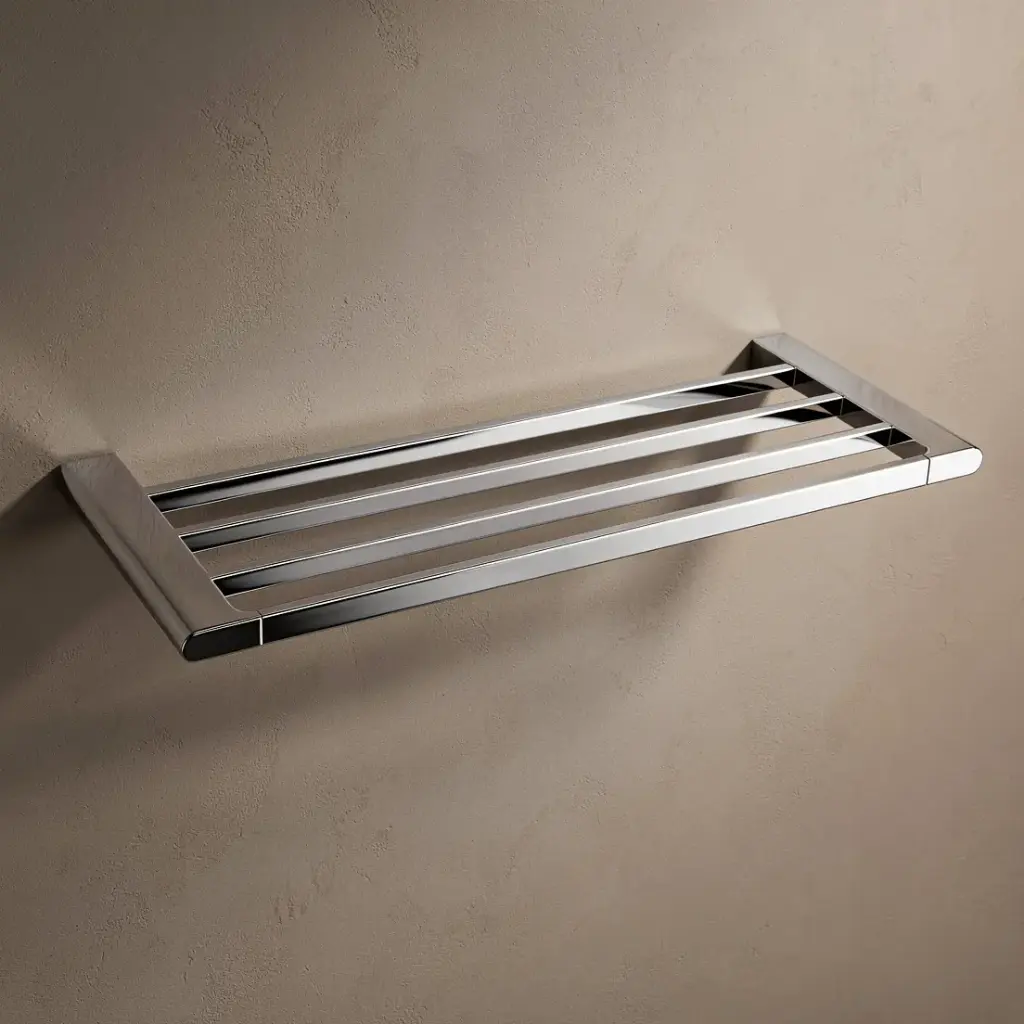 [40082] Au Chrome Tower Rack 600mm