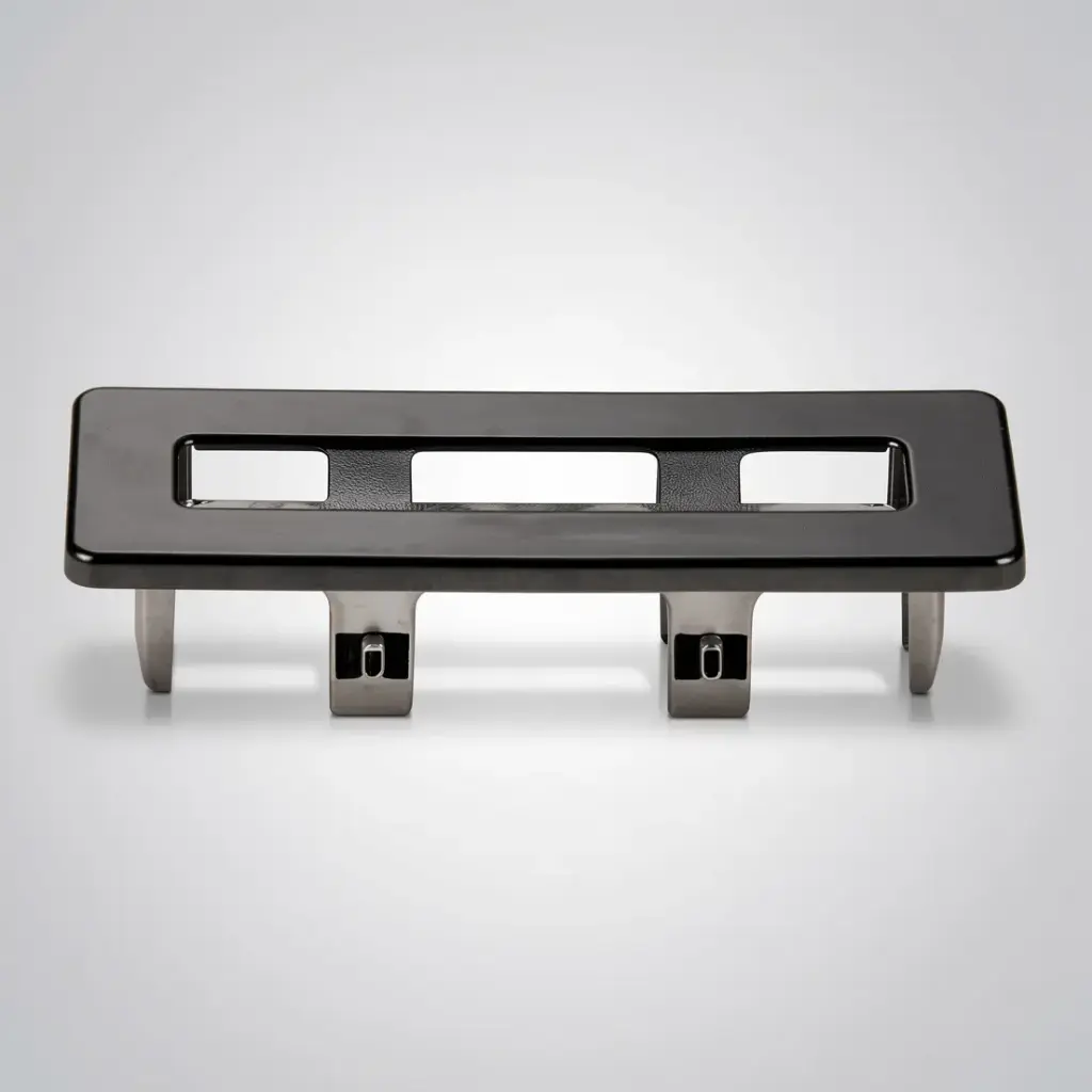 Basin Overflow Cover-Square Black