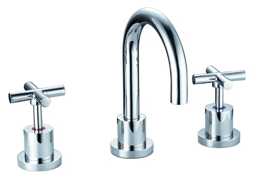 [43919] Basin Set Chrome Lead Free