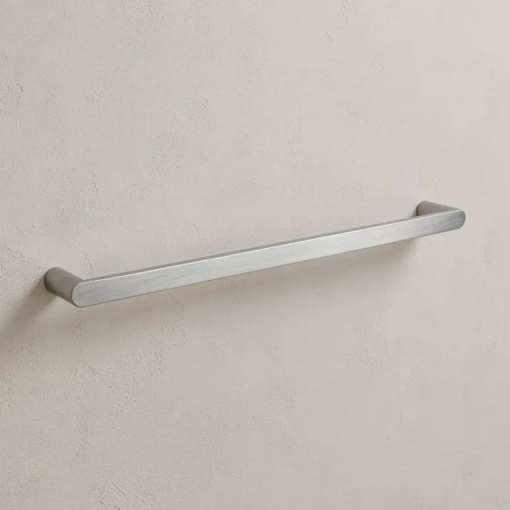 [40928] Bellino Brushed Nickel 600mm Single Towel Rail