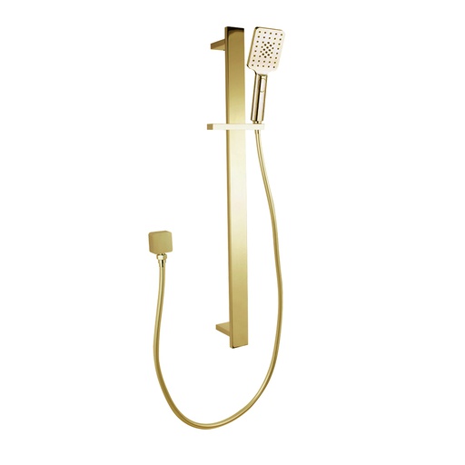 [40912] Bellino Brushed Yellow Gold Sliding Shower Rail(ABS Handheld Shower)