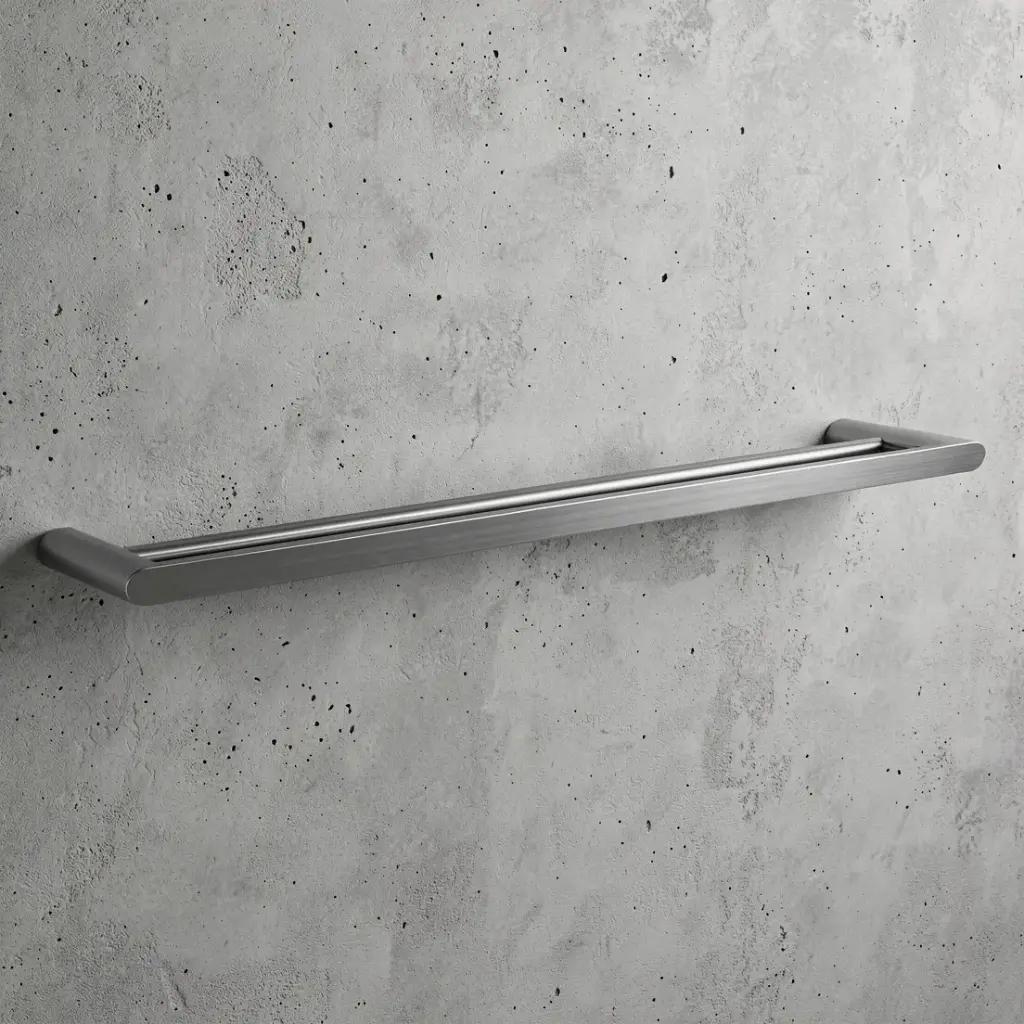 [40877] Bellino Chrome 800mm Double Towel Rail