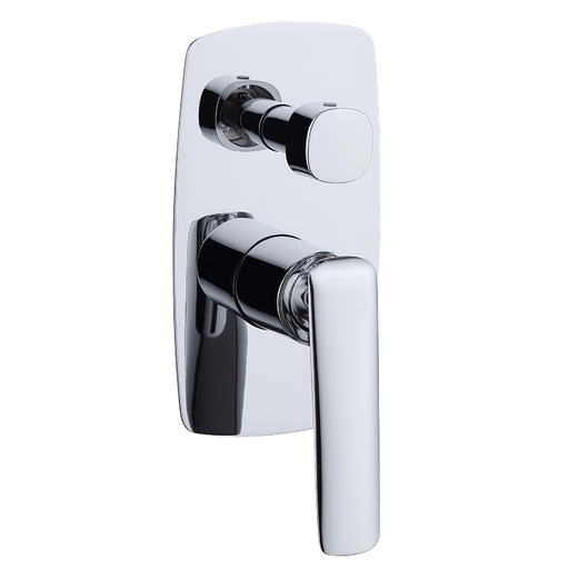 [40871] Bellino Chrome Wall Mixer with Diverter