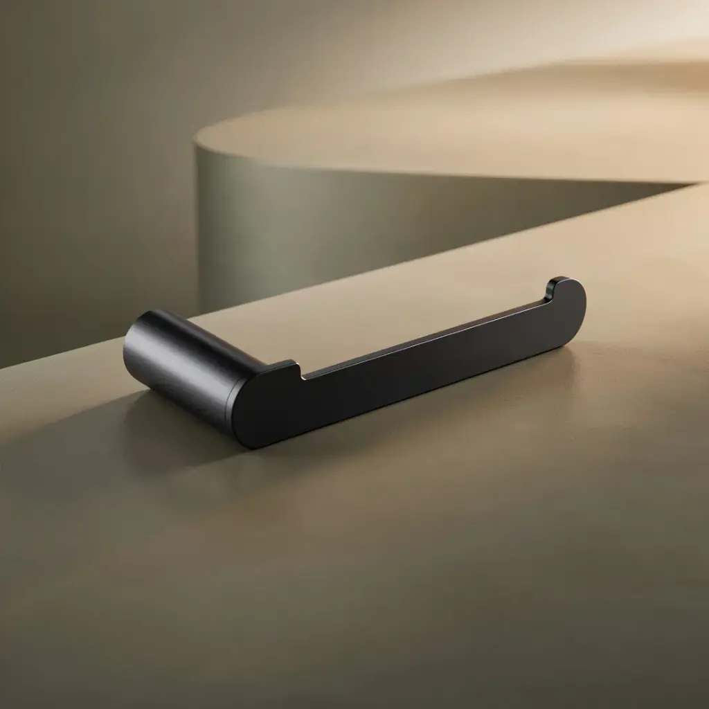 [40951] Bellino Gun Metal Grey Toilet Roll Holder