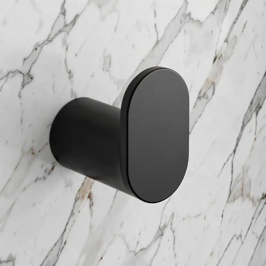 [40895] Bellino Matte Black Robe Hook