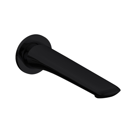 [40885] Bellino Matte Black Wall Bath / Spout
