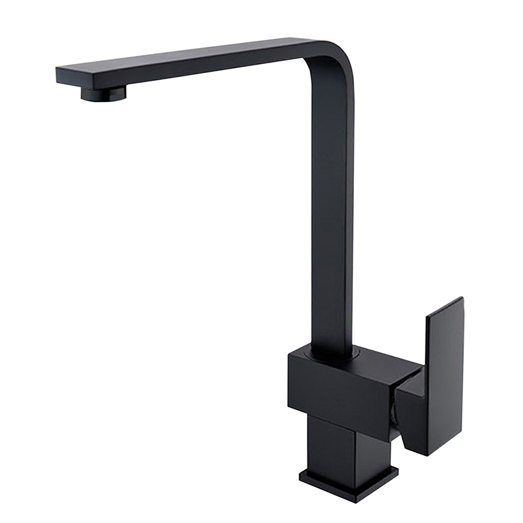 [40395] Black Kitchen Sink Mixer Tap
