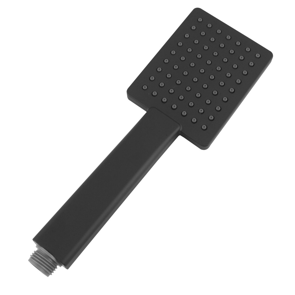 [40307] Black Square Handheld Shower