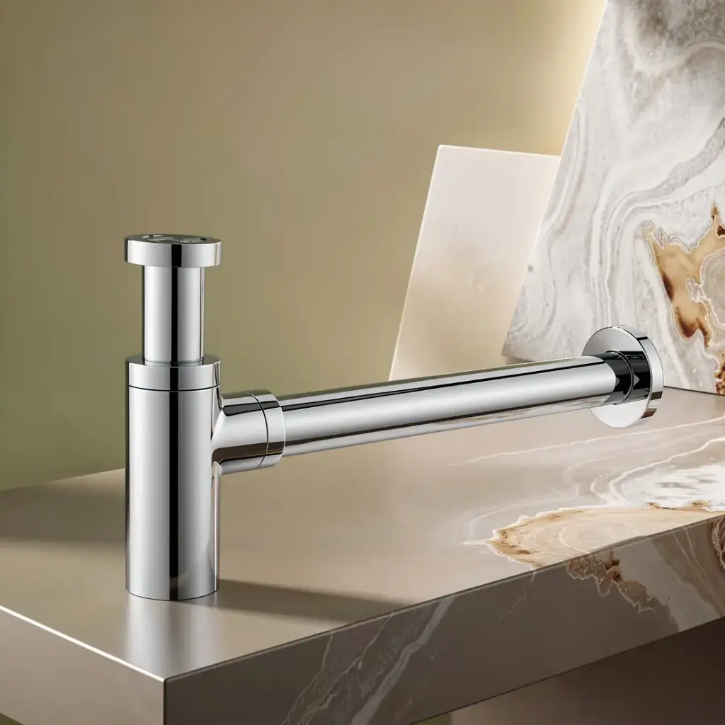 [43691] Bottle Trap 32mm(Chrome)