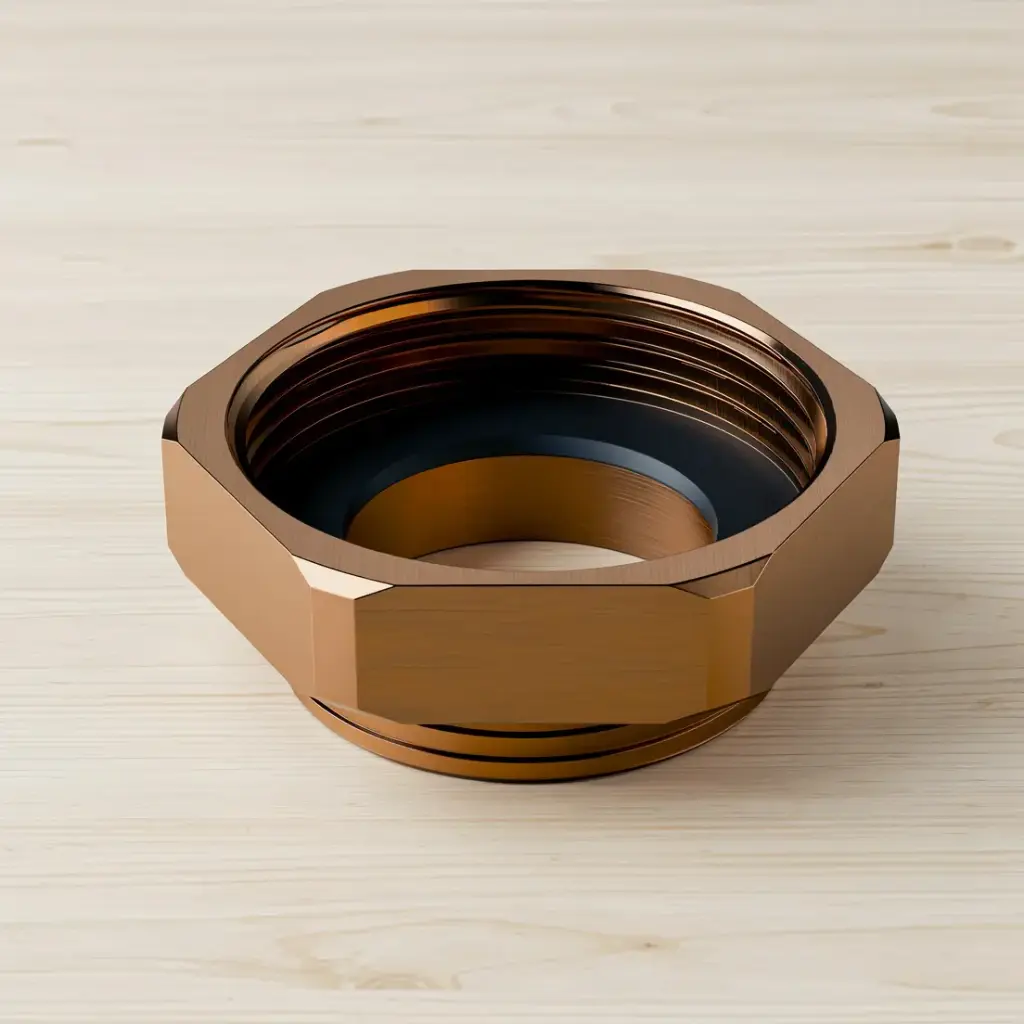 [44771] Bottle Trap Adaptor 32mm To 40mm Brushed Copper