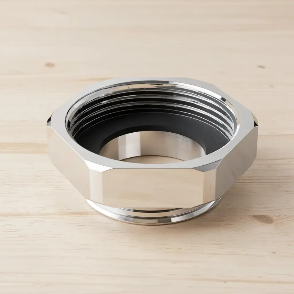 [44597] Bottle Trap Adaptor 32mm To 40mm Chrome