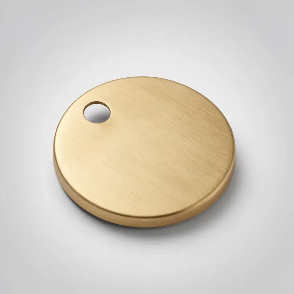 [56259] Brushed Gold Hinge Cover In Pair