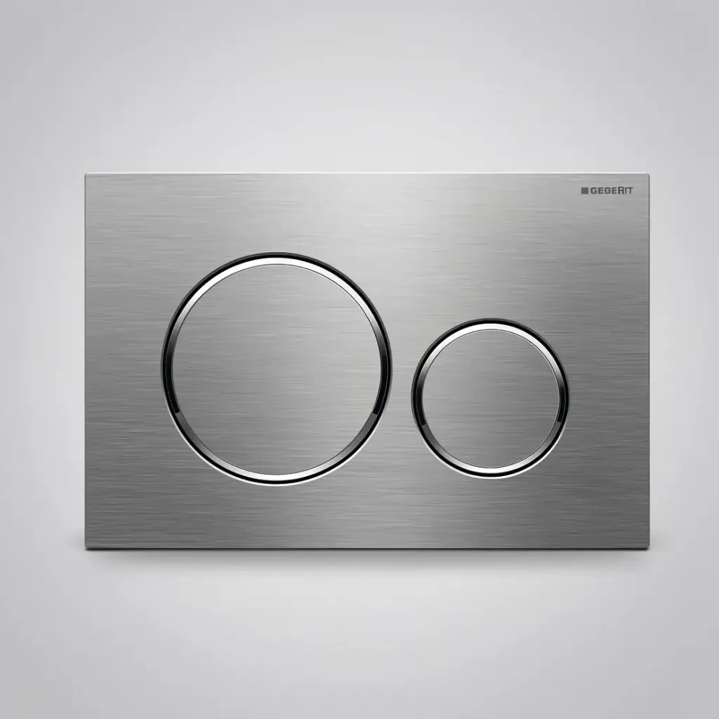 [56190] Brushed Stainless Stele With Chrome Trim 115.882.Sn.1