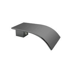 [41486] Casa Gun Metal Grey Waterfall Bathtub/Basin Wall Spout