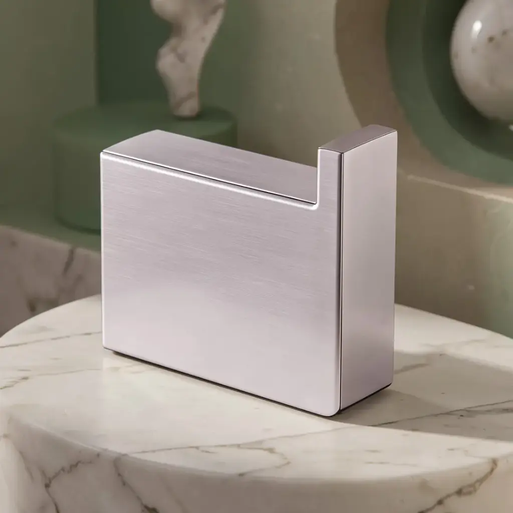 [41037] Cavallo Brushed Nickel Square Robe Hook