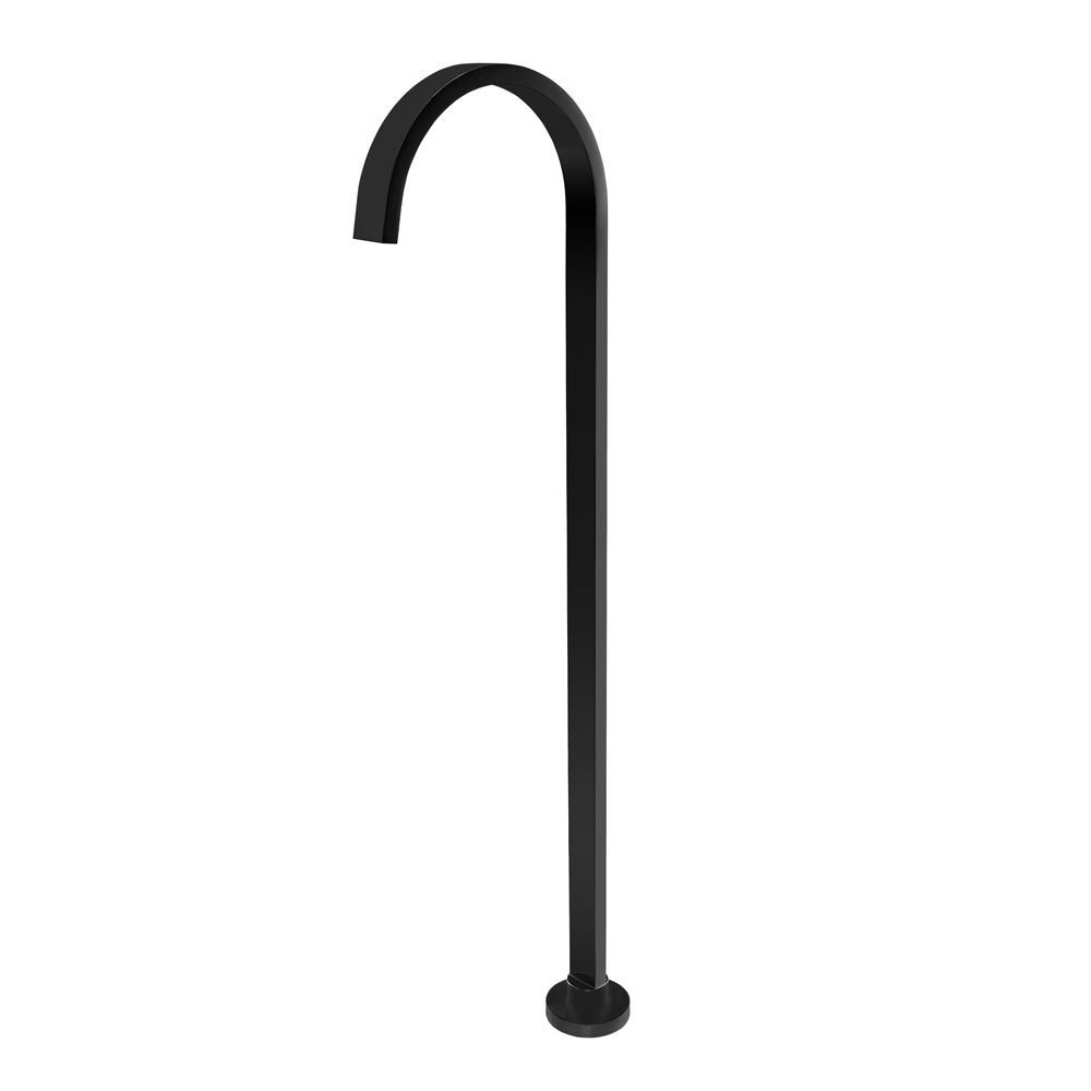 [40996] Cavallo Matte Black Free Standing Spout