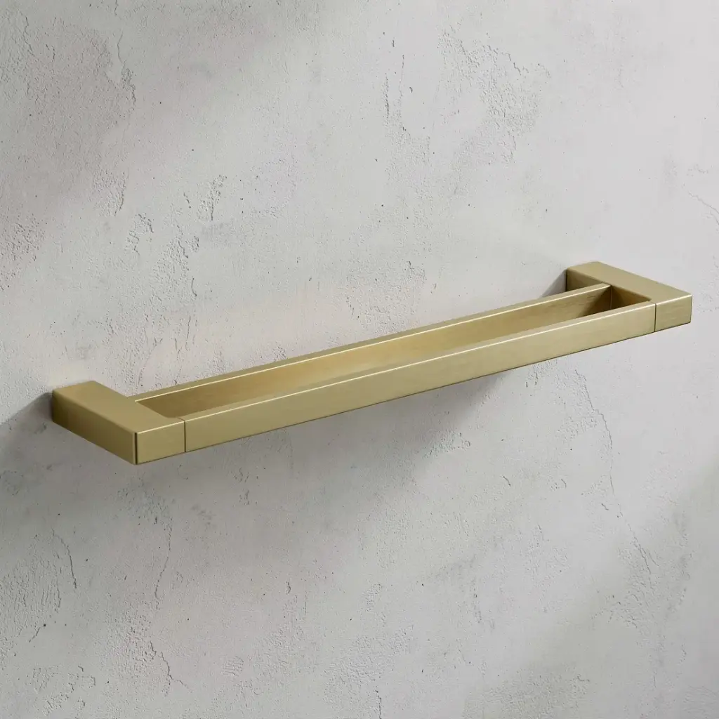 [43555] Ceram Double Towel Rail 600 mm(Brushed Gold)