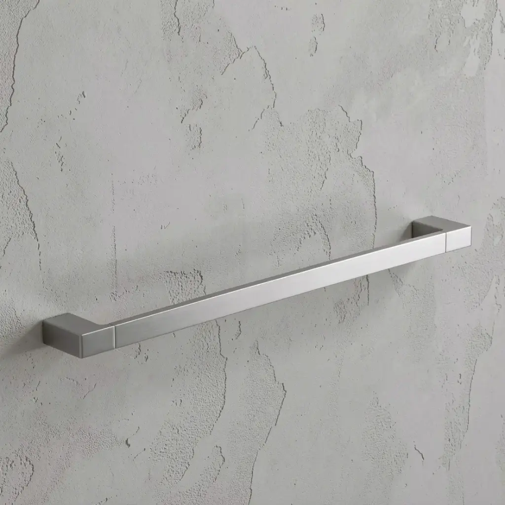 [43548] Ceram Single Towel Rail 600 mm(Brushed Nickel)