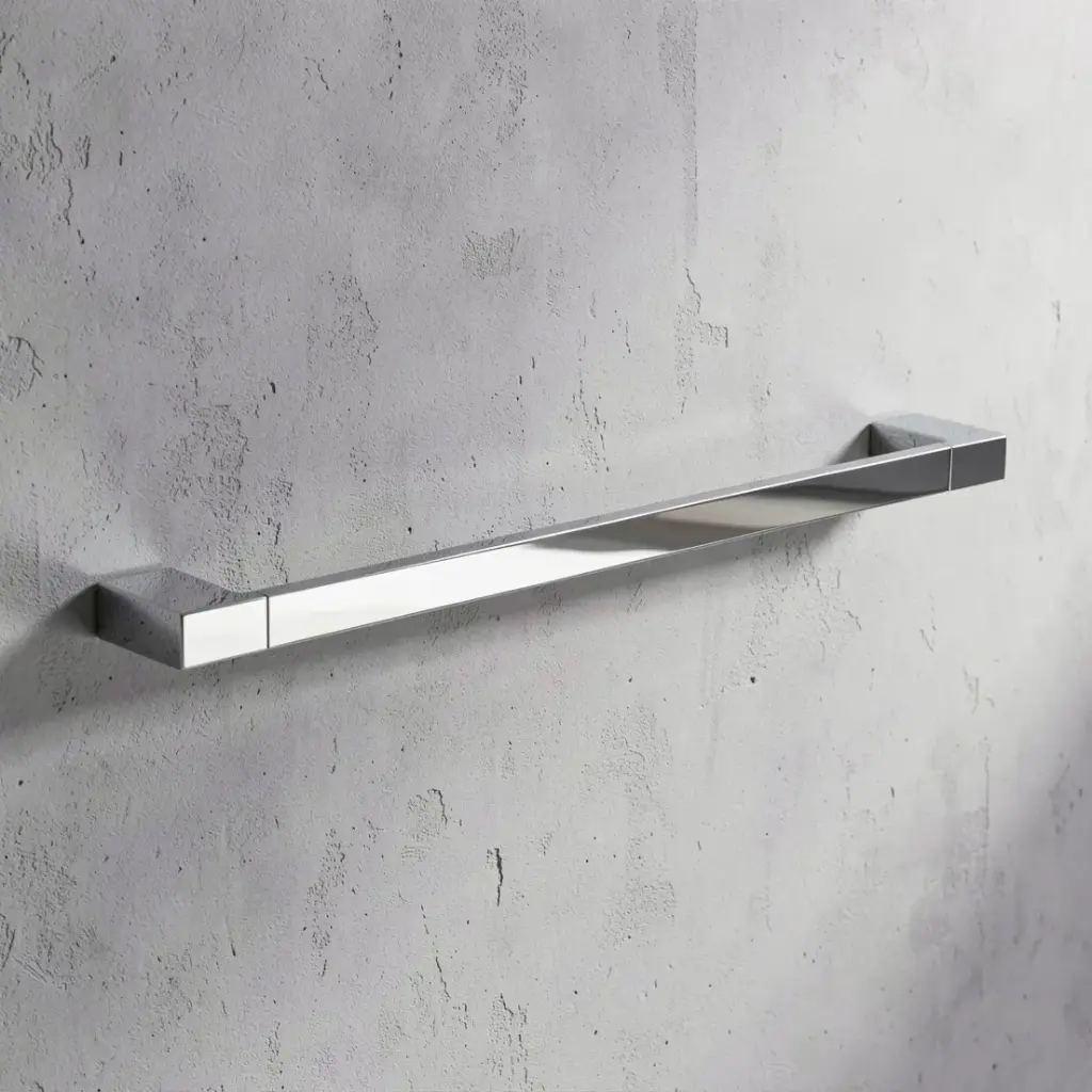 [43546] Ceram Single Towel Rail 600 mm(Chrome)