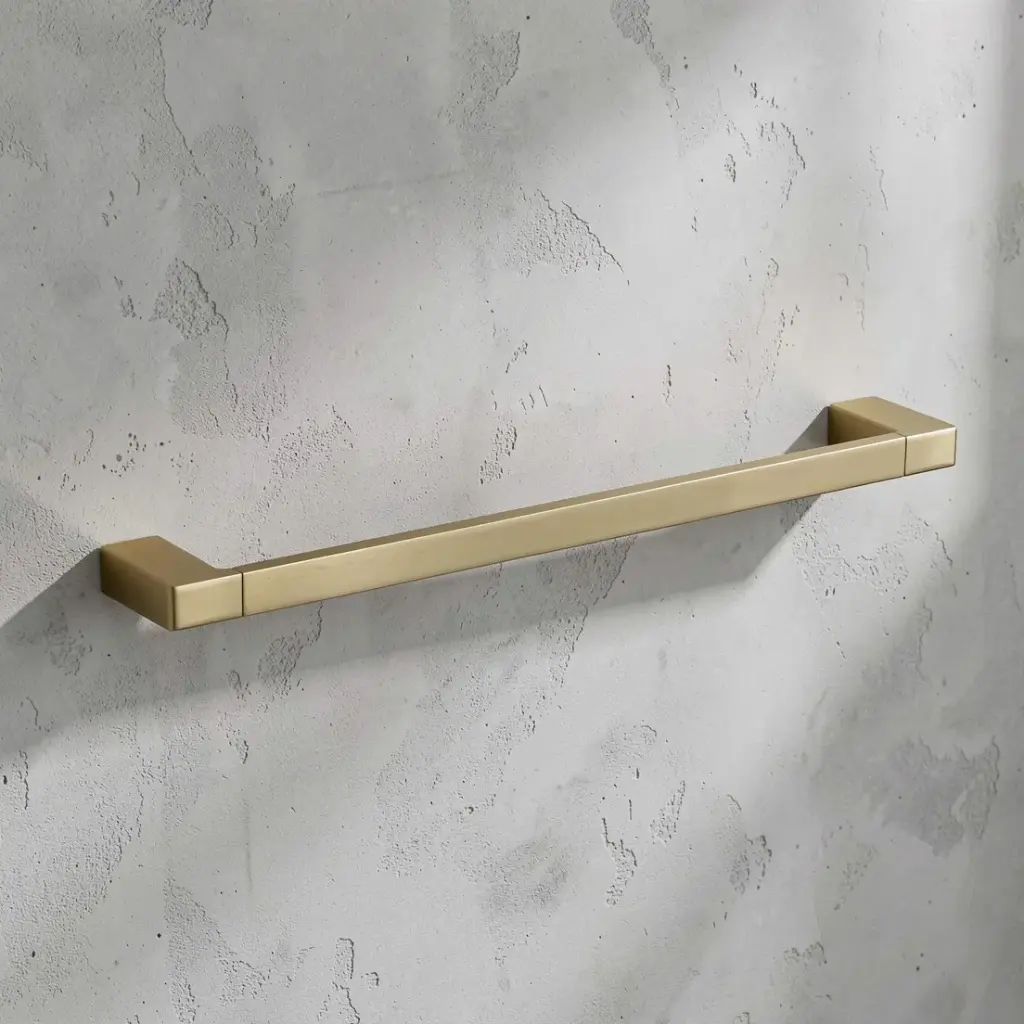 [43551] Ceram Single Towel Rail 800 mm(Brushed Gold)
