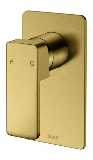 [43190] Ceram Wall Mixer(Brushed Gold)