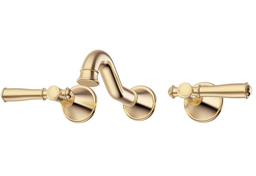 [44293] Clasico Bath Set Brushed Gold Lead Free