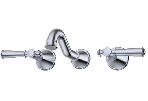 [44288] Clasico Bath Set Chrome Lead Free