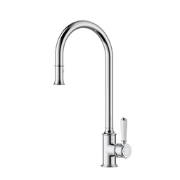 [44611] Clasico Pull-Out Sink Mixer Ceramic Handle Chrome
