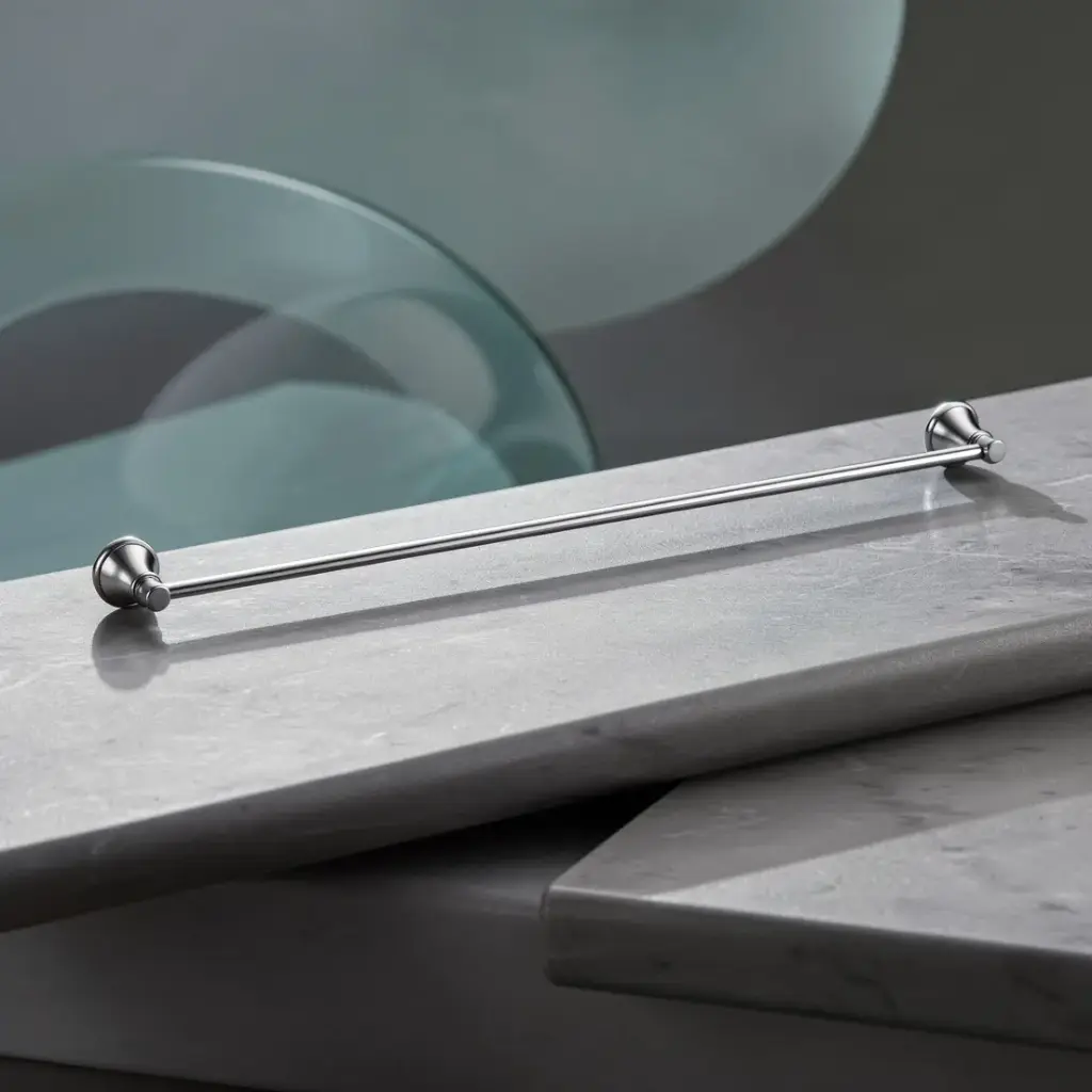 [44192] Clasico Single Towel Rail 800mm Chrome