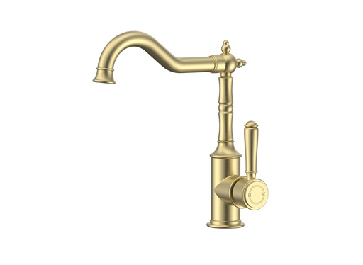 [44239] Clasico Sink Mixer in Brushed Gold