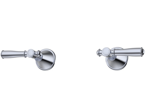 [44296] Clasico Wall Top Assemblies Chrome Lead Free