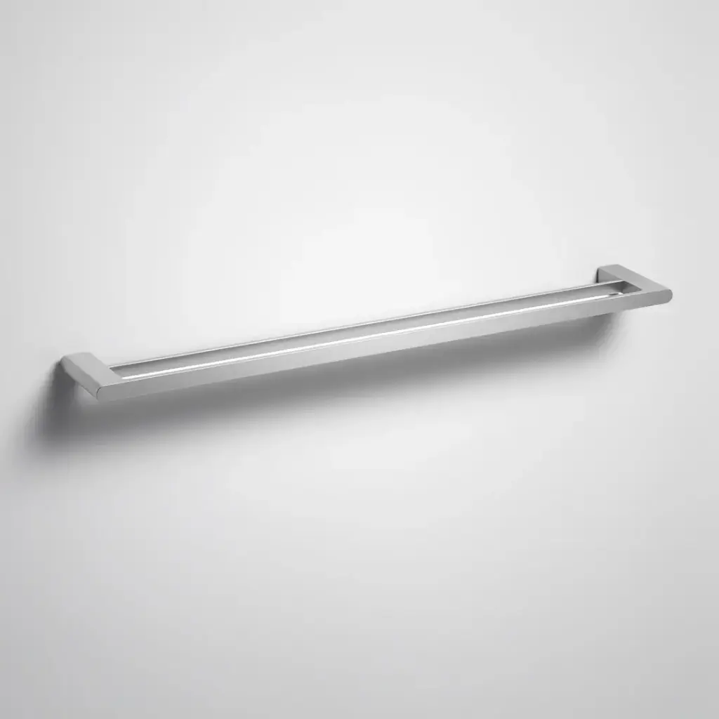 [44562] Cora  Double Towel Rail 800mm Brushed Nickel