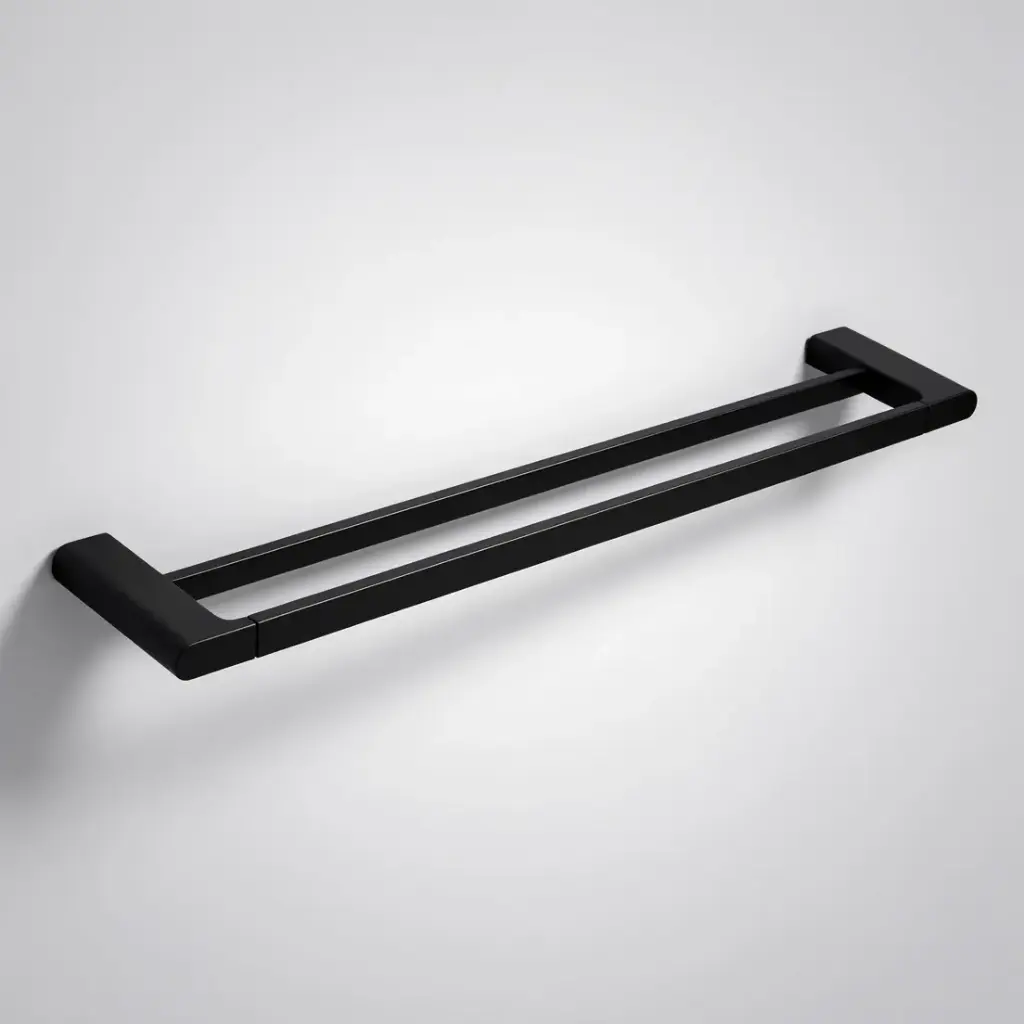 [43483] Cora Double Towel Rail 600 mm(Matt Black)