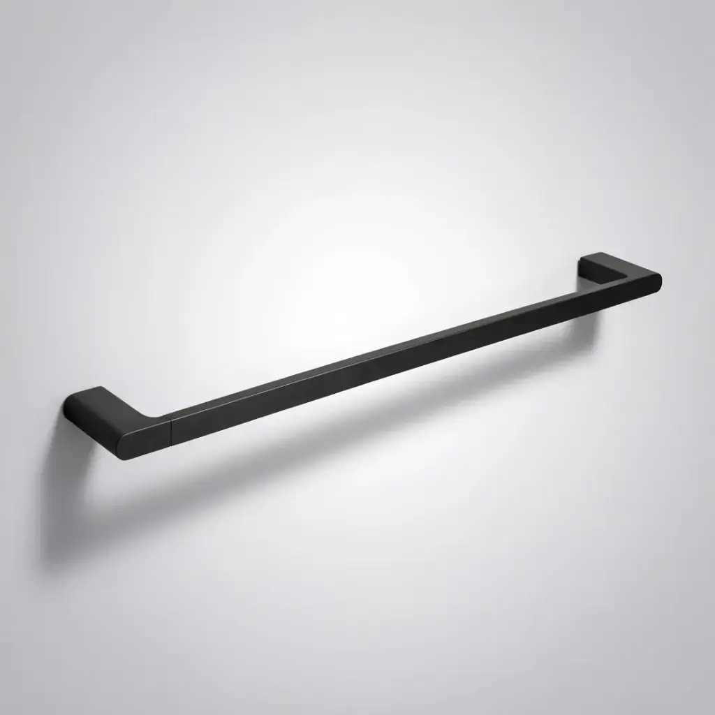 [43480] Cora Single Towel Rail 800 mm(Matt Black)