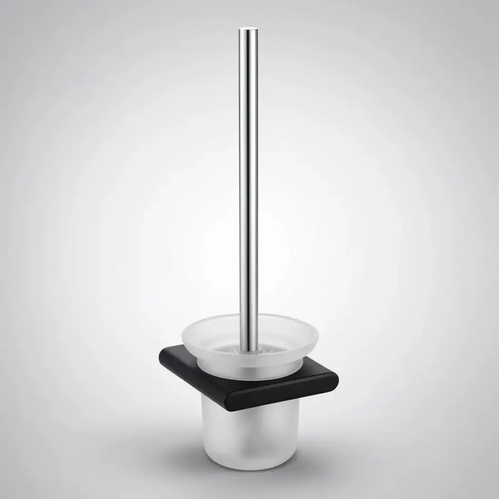 [43500] Cora Toilet Brush Holder(Matt Black)