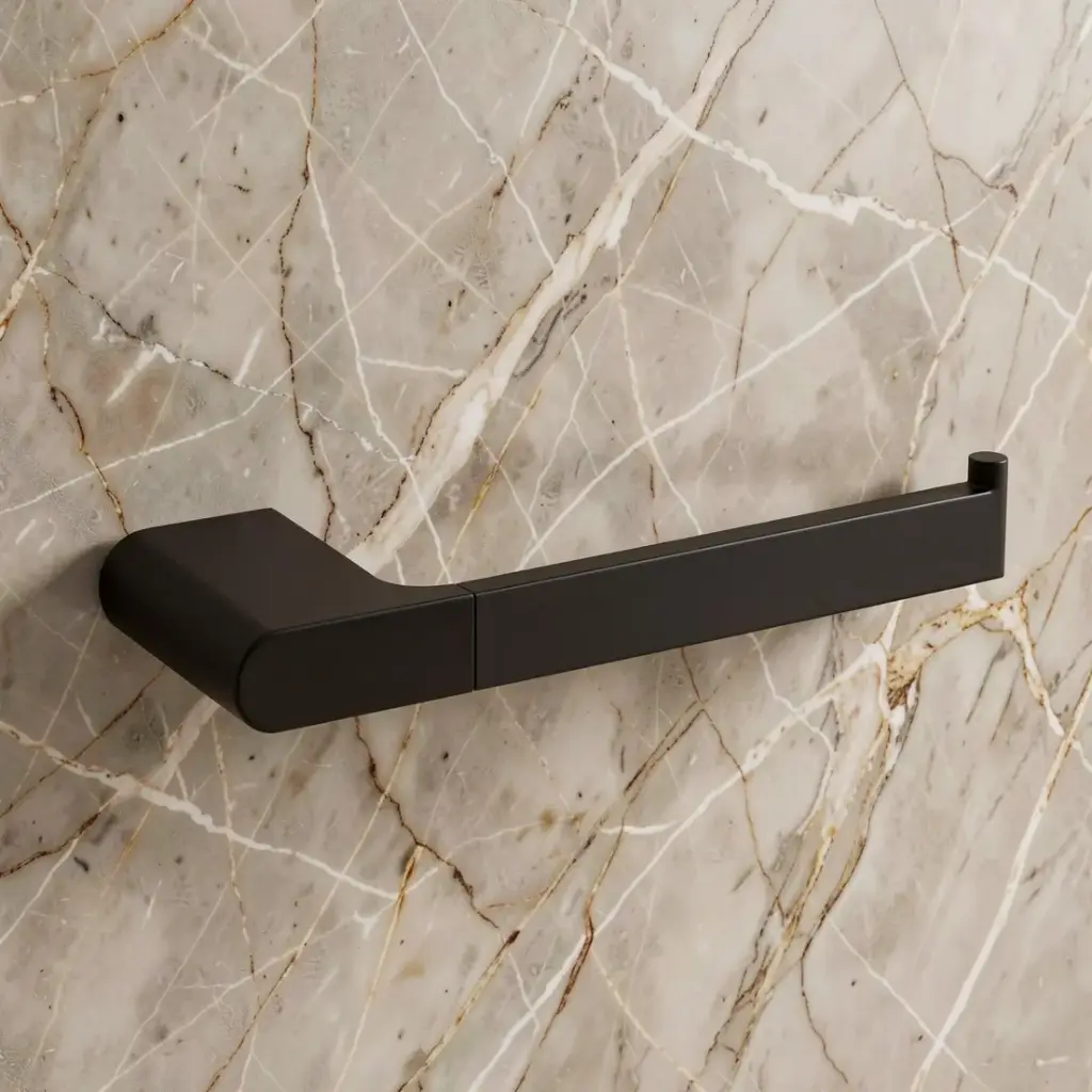 [43491] Cora Toilet Roll Holder(Matt Black)